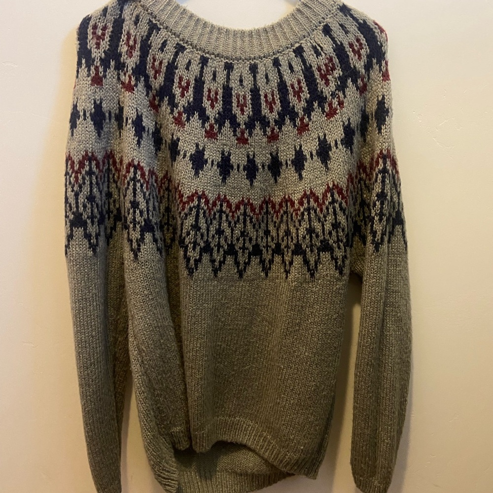 Nordic patterned sweater